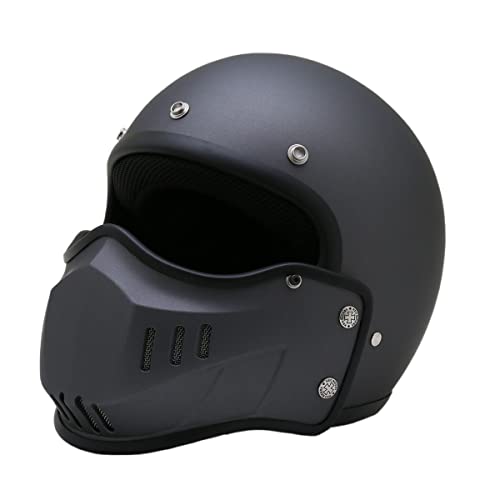 ネオライダース (NEORIDERS) 新仕様：FX3 ジェット ヘルメット-マットグレー-専用マスクセット-XXLサイズ-63-64cm未満-SG/PSC-眼鏡-メガネ-スリット入り